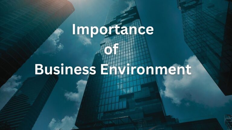 Importance of Business Environment