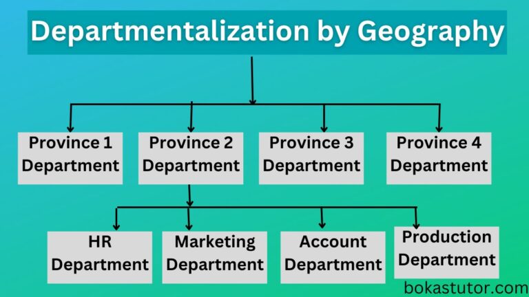 Departmentalization by Geography