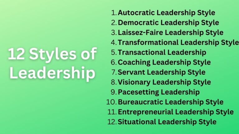 Leadership Styles