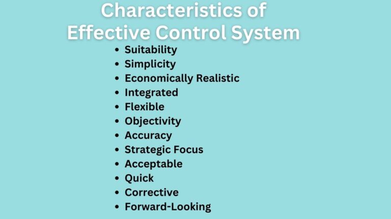 Effective Control System