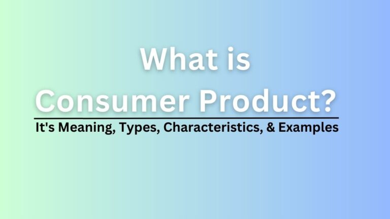 Consumer Product