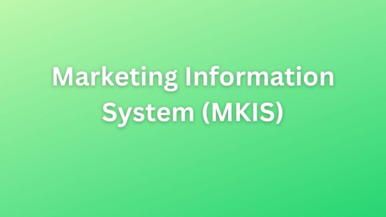 Marketing Information System