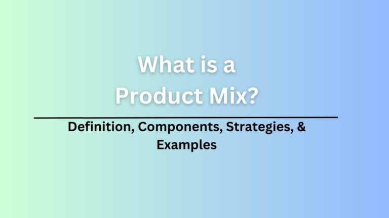 Product Mix