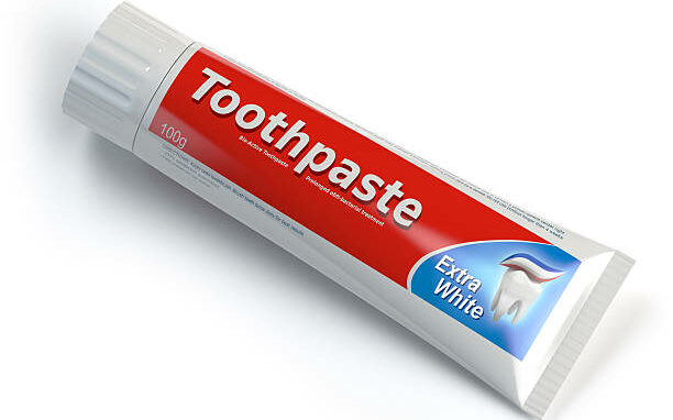 Toothpaste container