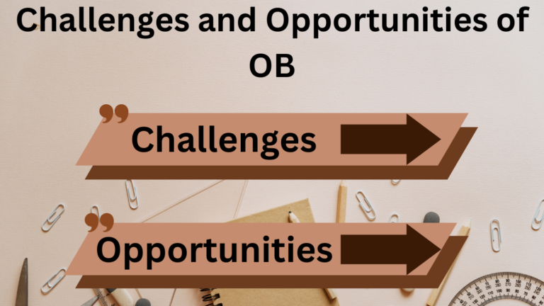 challenges and opportunities of organizational behavior